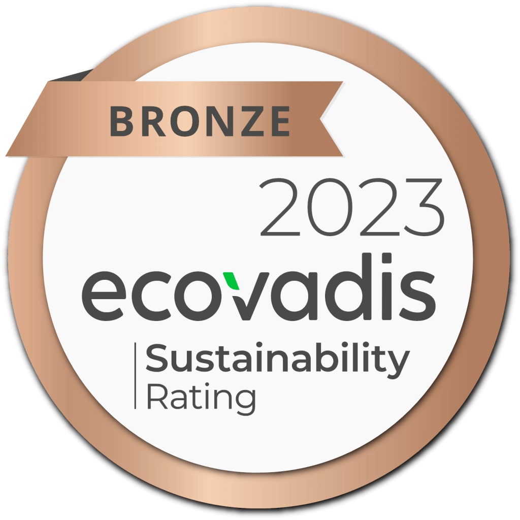 Bronsemedalje i sertifiseringen EcoVadis
