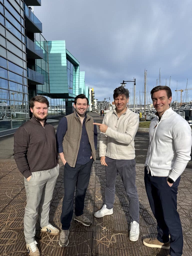 Mathias Haugsbø (Heimby), Njål Eliasson (Heimby), David Eddie (Ability) og Endre Nesvoll-Jenssen (Heimby)